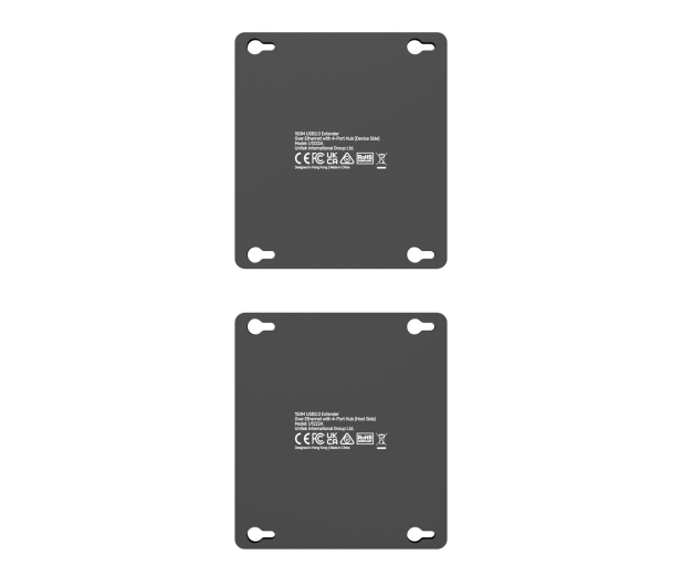 UNITEK Przedłużacz USB-C na 4× USB-A przez Ethernet, zasięg do 150 U1222ABK01-EU - 1369174 - zdjęcie 5